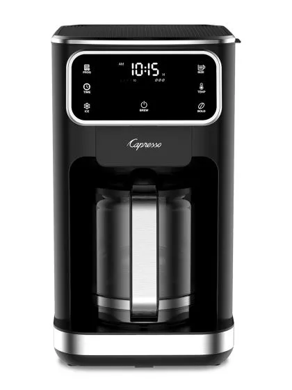 Capresso 12-Cup Touchscreen Coffee Maker with Glass Carafe