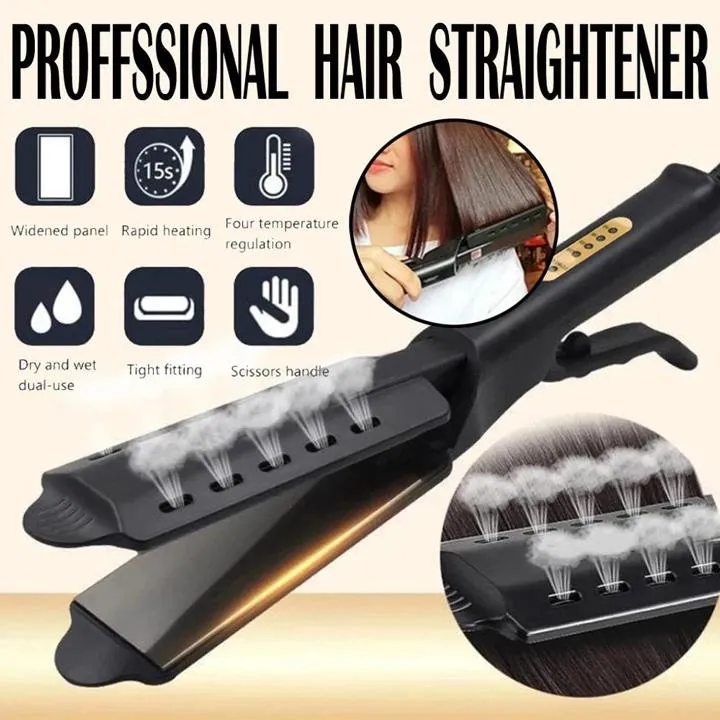 Ceramic Tourmaline Ionic Flat Iron Hair Straightener