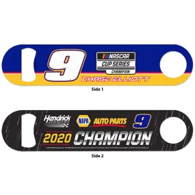 Chase Elliott #9 2020 NASCAR Cup Series Champion Metal Bottle Opener Bar Key