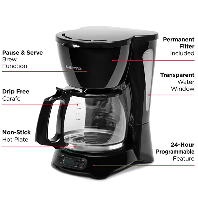 Chefman - Programmable Coffee Maker