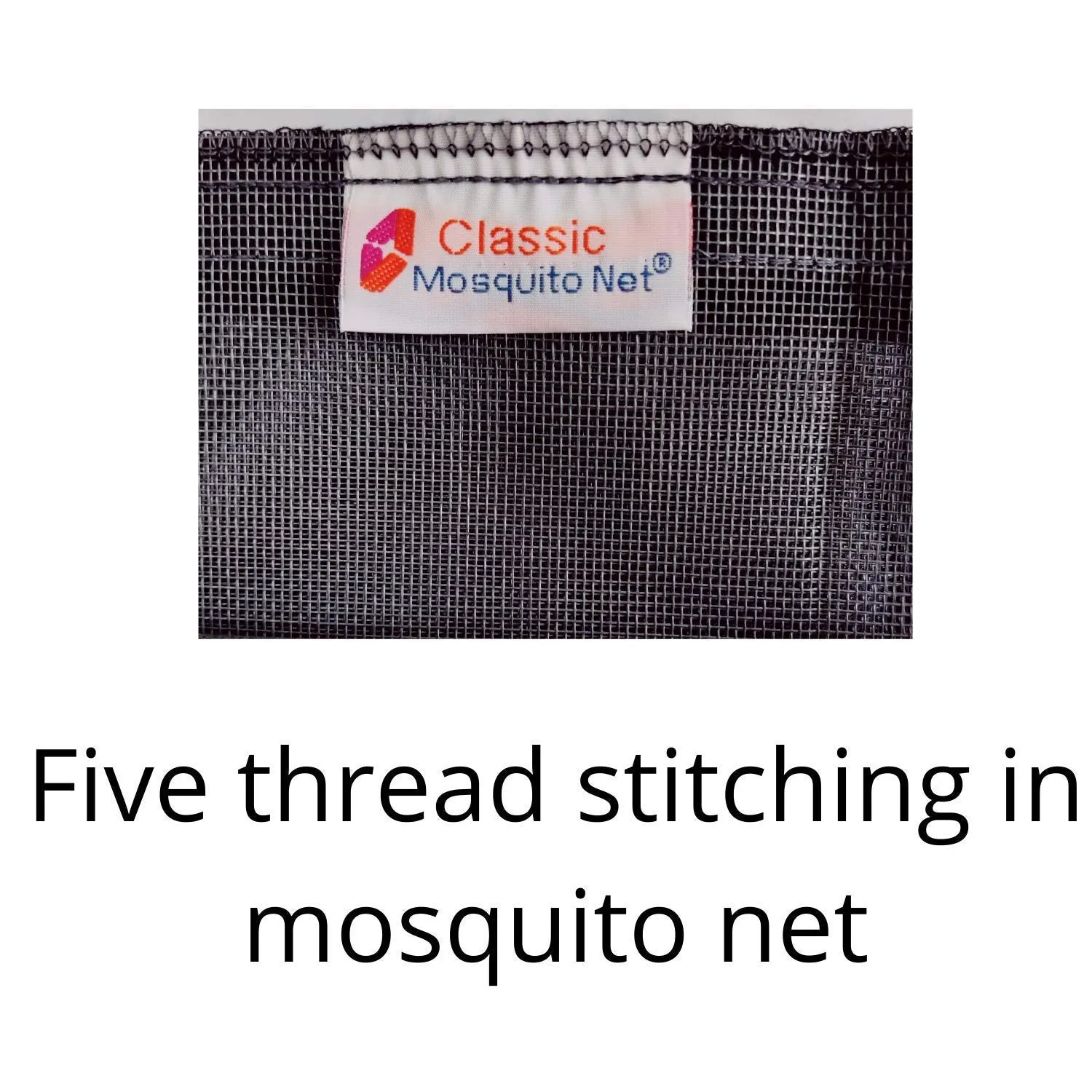 Classic Mosquito Net for Windows | Pre Stitched (Size-90X180 cms/2.95 * 5.9 Ft/35.4 * 70.8 Inches Color-Grey) | Premium 120GSM Fiberglass Net with Self Adhesive Hook Tape