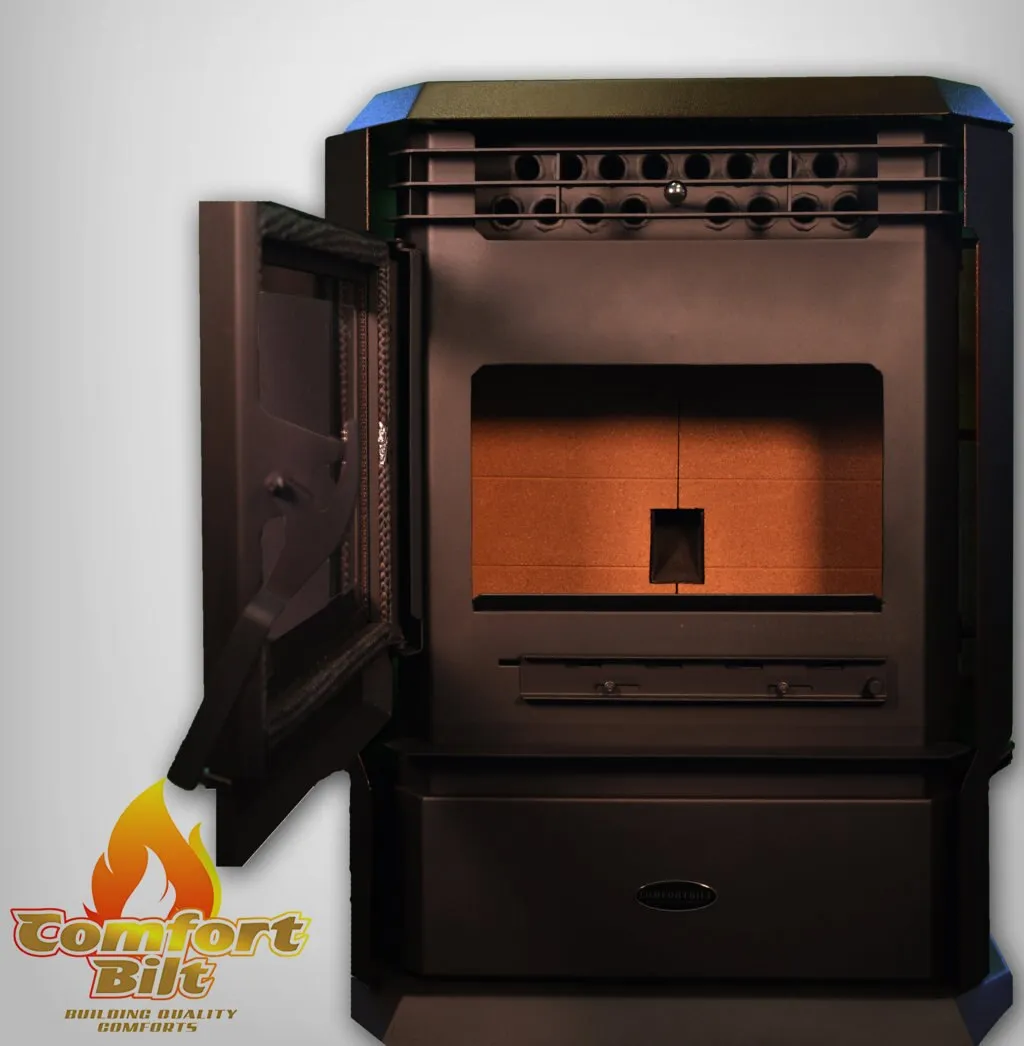 ComfortBilt HP61 Pellet Stove Dark Brown