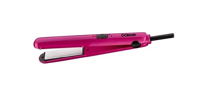 Conair CS-97 1 Inch Thin Plates Flat Iron Hair Straighter (110-220 V)