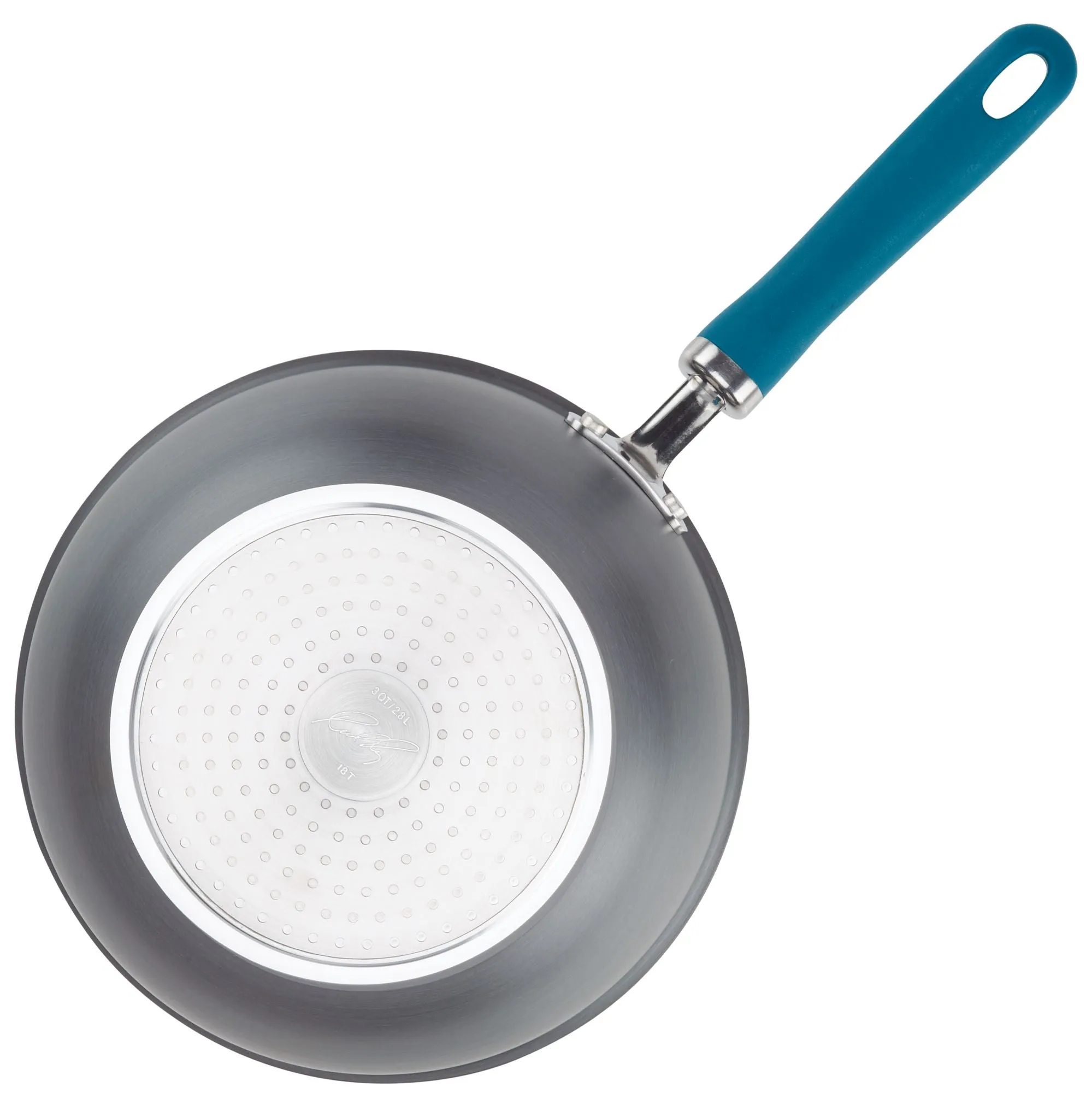 Create Delicious 3-Quart Hard Anodized Nonstick Induction Covered Saucier