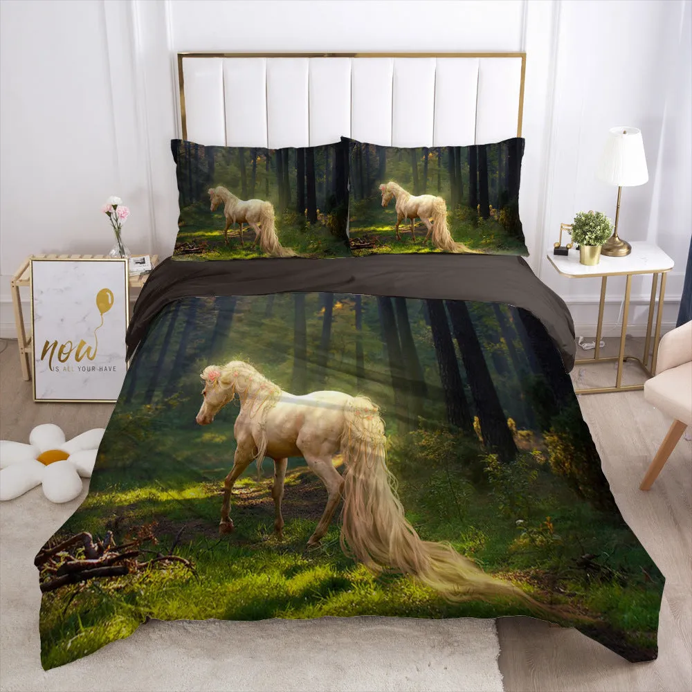 Creative 3D Digital Printing Bedding Wholesale Amazon Cross-Border E-Commerce Ebay On Behalf Of