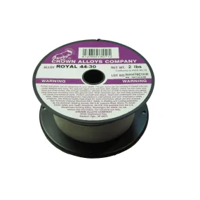 Crown Alloy .045 x 2# ROYAL 44-30 Nickel-Iron-Manganese (ER NiFeMn-CI) MIG 2 lb SPOOL (RS44/1G)