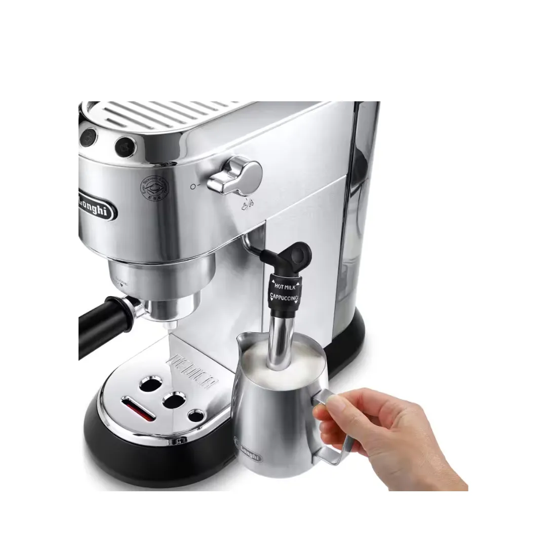 DeLonghi EC685.M Dedica Style Sleek Metal Pump Espresso Coffee Machine