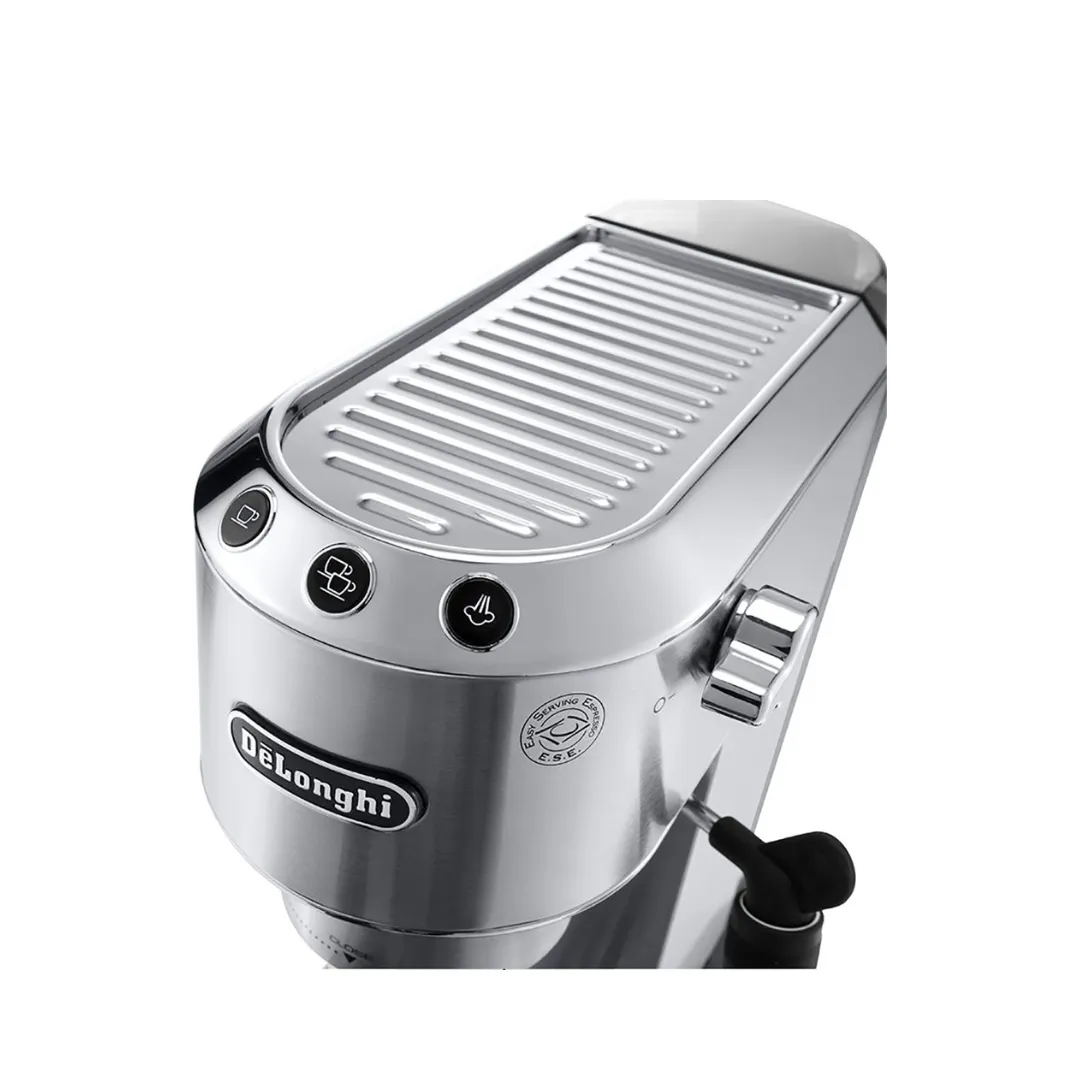 DeLonghi EC685.M Dedica Style Sleek Metal Pump Espresso Coffee Machine