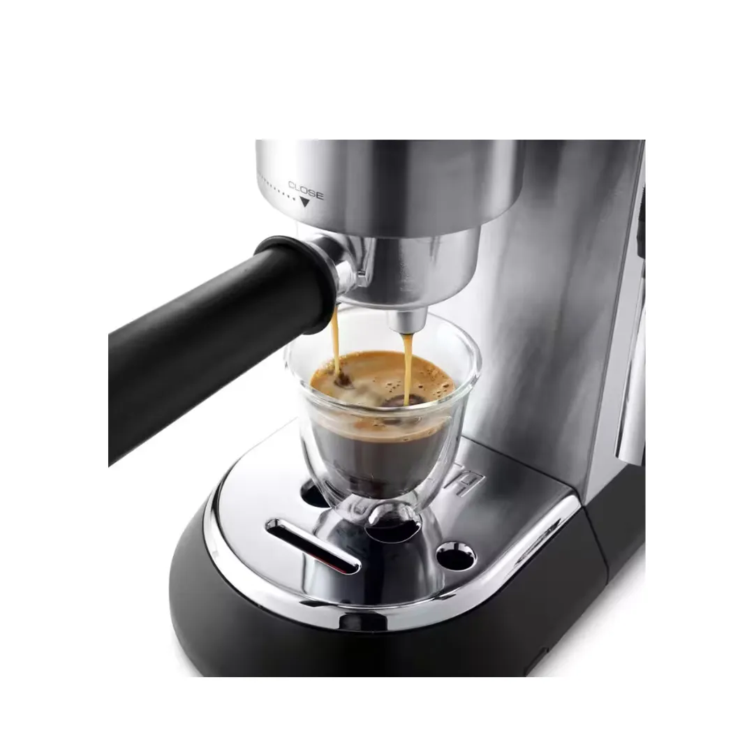 DeLonghi EC685.M Dedica Style Sleek Metal Pump Espresso Coffee Machine