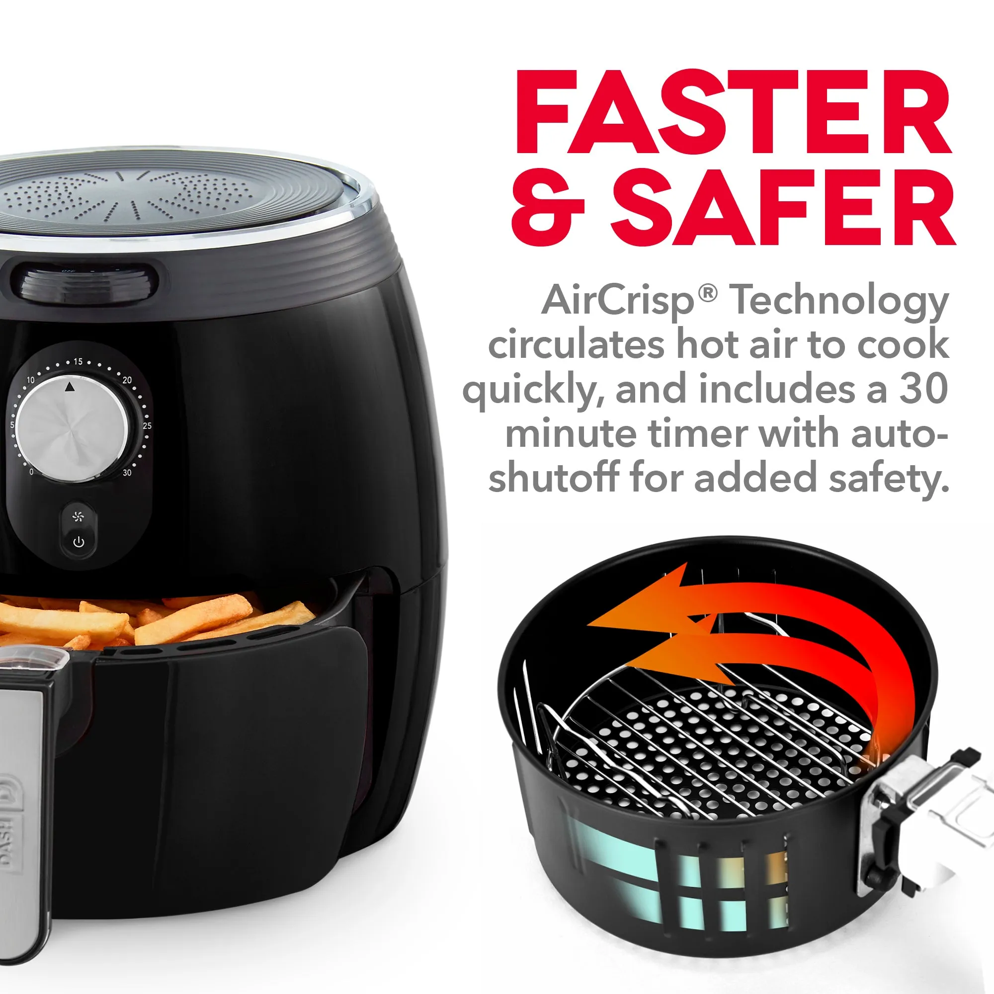 Deluxe Air Fryer 3Qt.