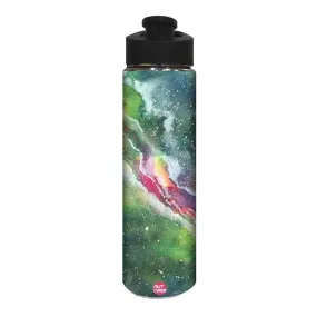 Designer Stainless Steel Sipper Bottle for Boy - Space Watercolor