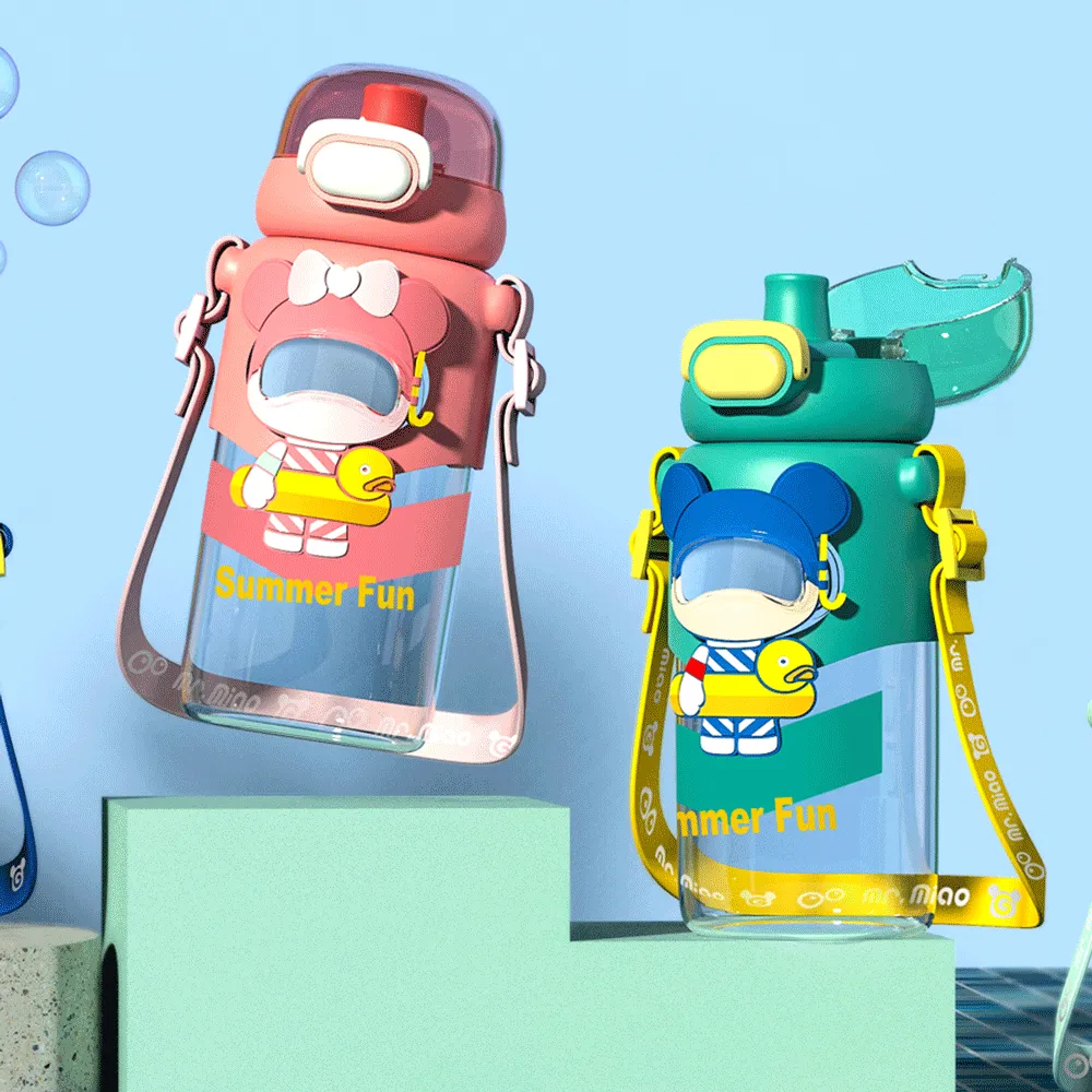 Diver In Mode! A Children's Outdoor Sipper Water Bottle