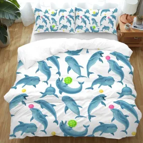 Dolphins Soul Fins Bedding Set