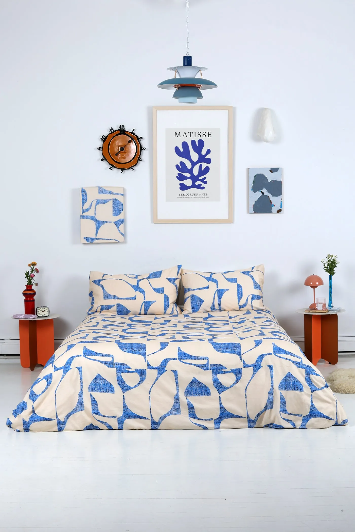 Duvet Bedding Set - Lapis Sky