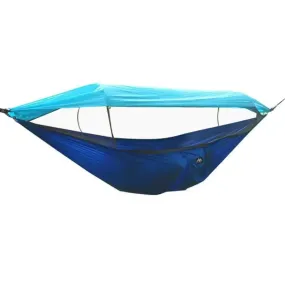 EcoShield Pro Hammock with Mosquito Net & Sunshade Cover