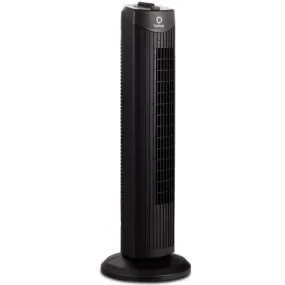 Fantask 35W 28 Inch Quiet Bladeless Oscillating Tower Fan-Black