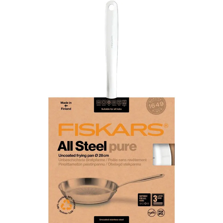 Fiskars Pure All Steel Frying Pan