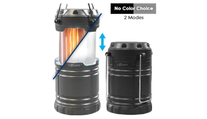 Flickering Flame Collapsible Lantern - Ships Same/Next Day!