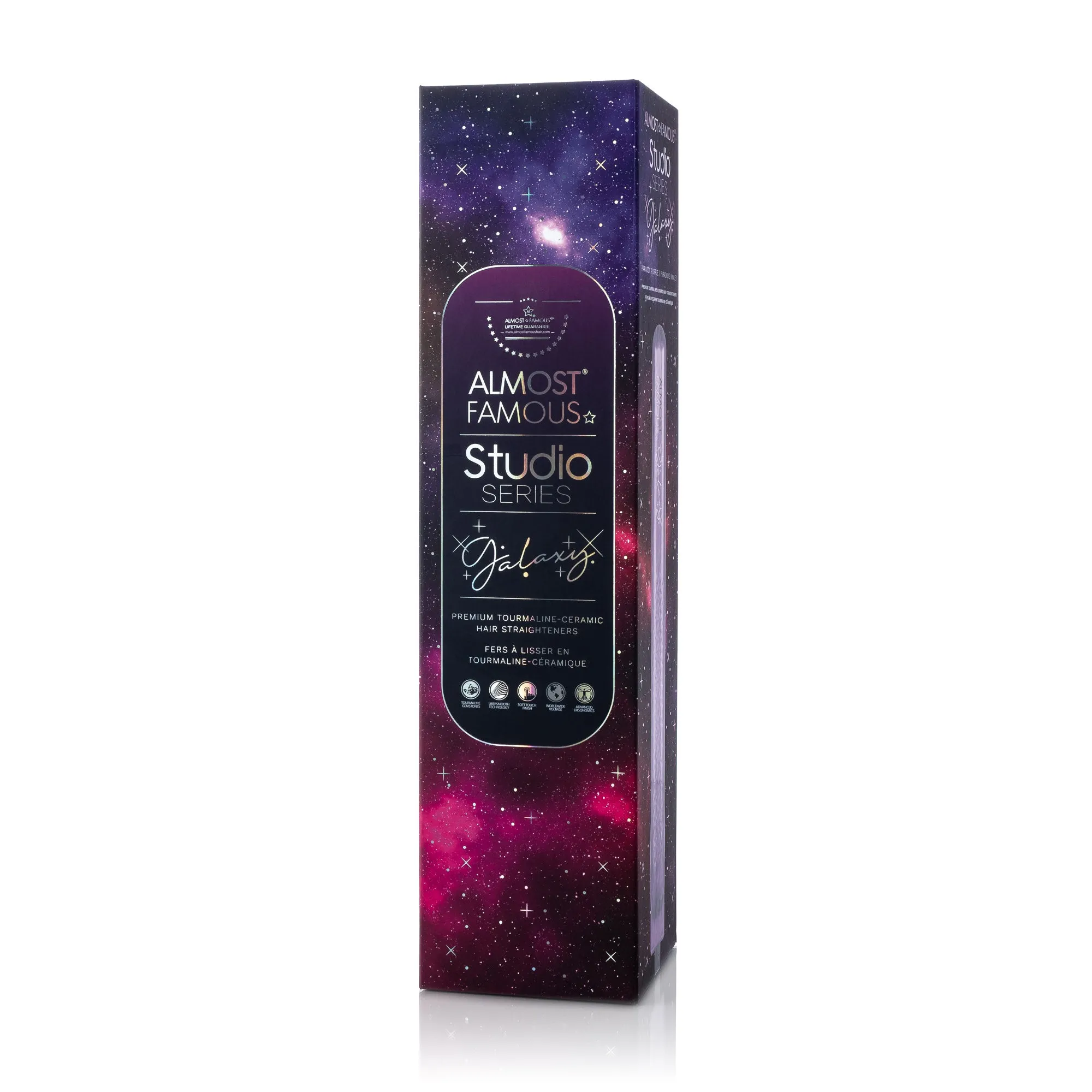 Galaxy Collection 1.25" Tourmaline Gem Flat Iron