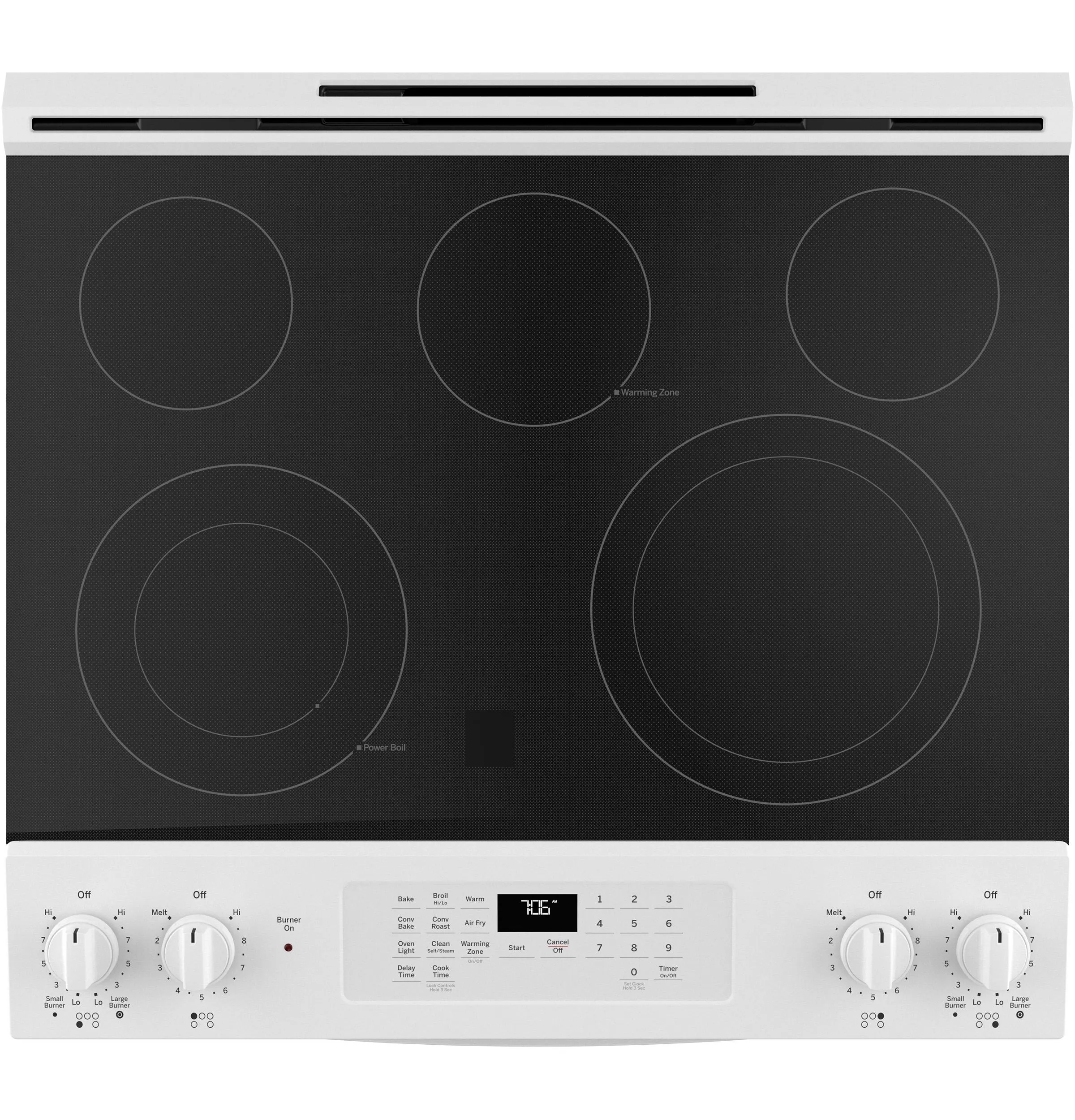 GE® 30" Slide-In Electric Convection Range with No Preheat Air Fry