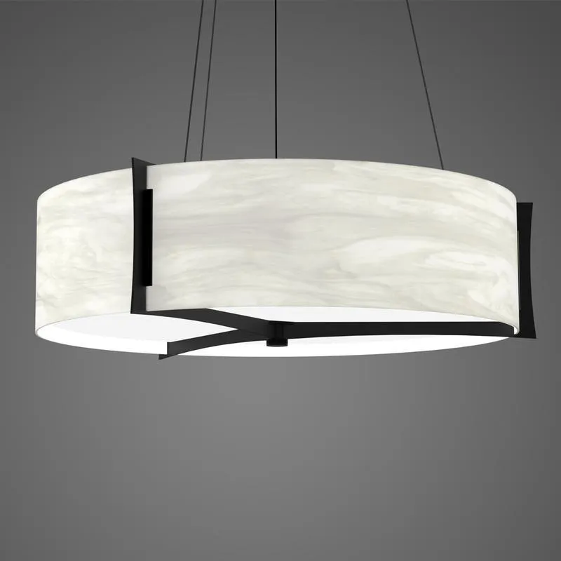 Genesis 17391-30-SFM Indoor/Outdoor Semi Flush Mount Pendant By Ultralights Lighting