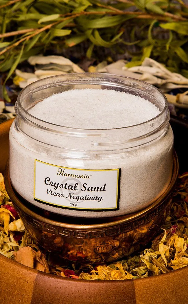 Genuine Crystal Ritual Cauldron / Incense Altar Sand