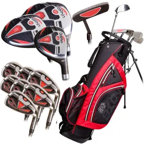 GolPhin GFK  910 Junior 12-Piece Package Set (Ages 9-10) - Red