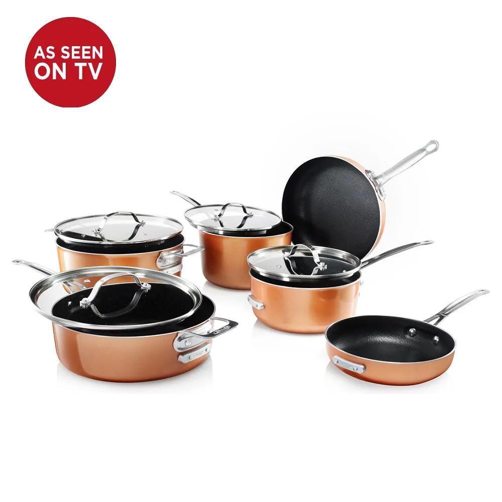 Gotham Steel 2741 15 Piece Stacking Cookware Set