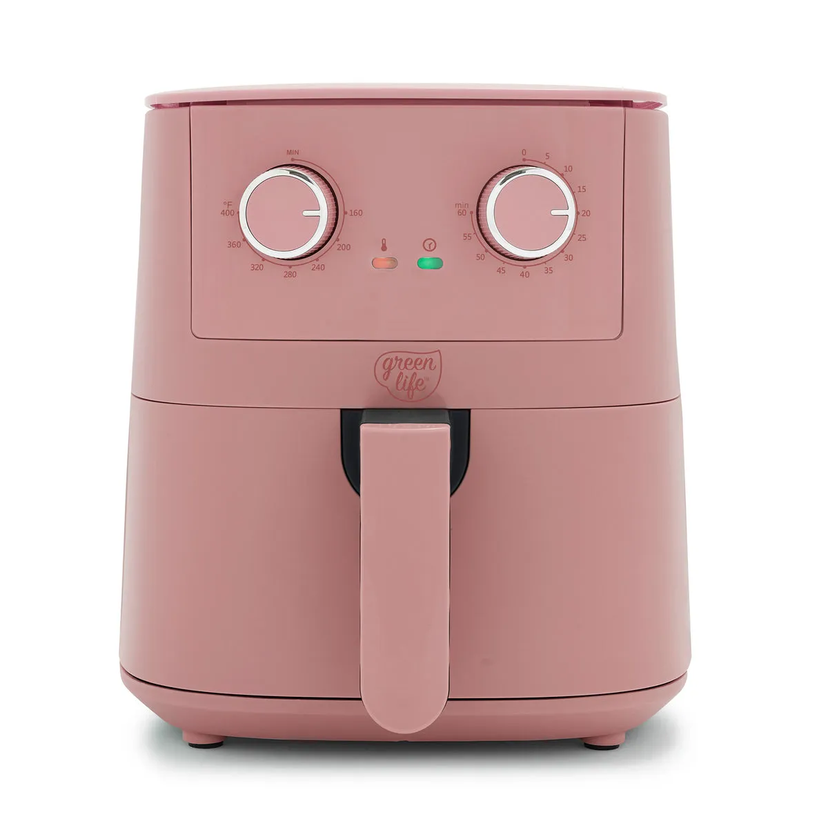 GreenLife 4.5-Quart EZ Air Fryer | Dusty Rose