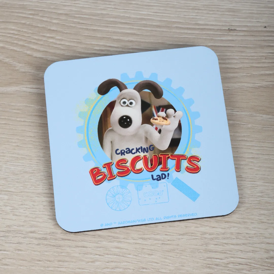 Gromit 'Cracking Biscuits Lad!' Coaster