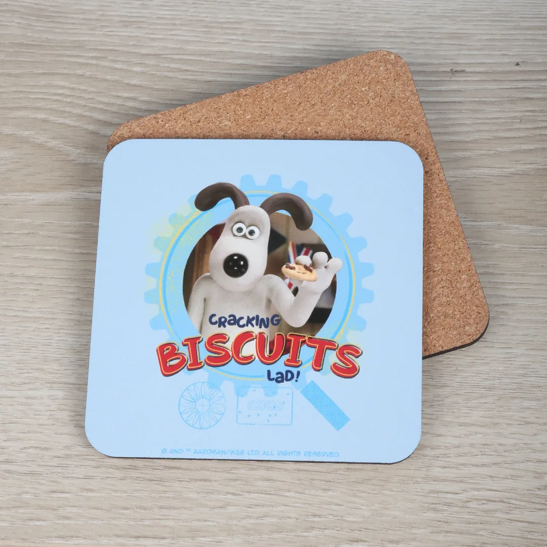 Gromit 'Cracking Biscuits Lad!' Coaster