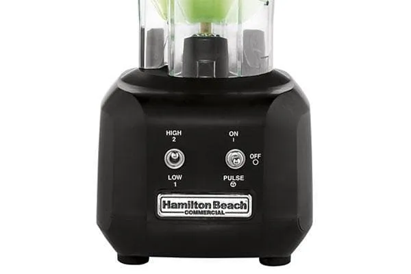 Hamilton Beach HBB250R The Rio Commercial Bar Blender with Manual Controls - 44 Oz/1.25L, 0.75 HP