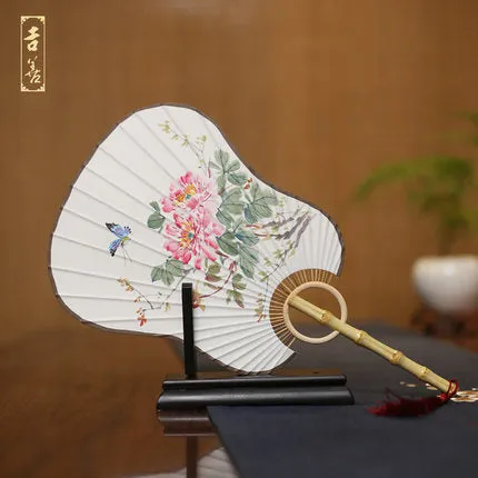 Hand-painted Xuan Paper Fan 0249