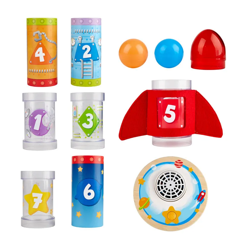 Hape - Rocket Ball Air Stacker