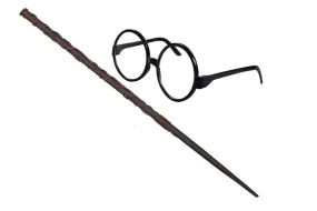 Hermoine Wand Magic with harry potter sunglasses