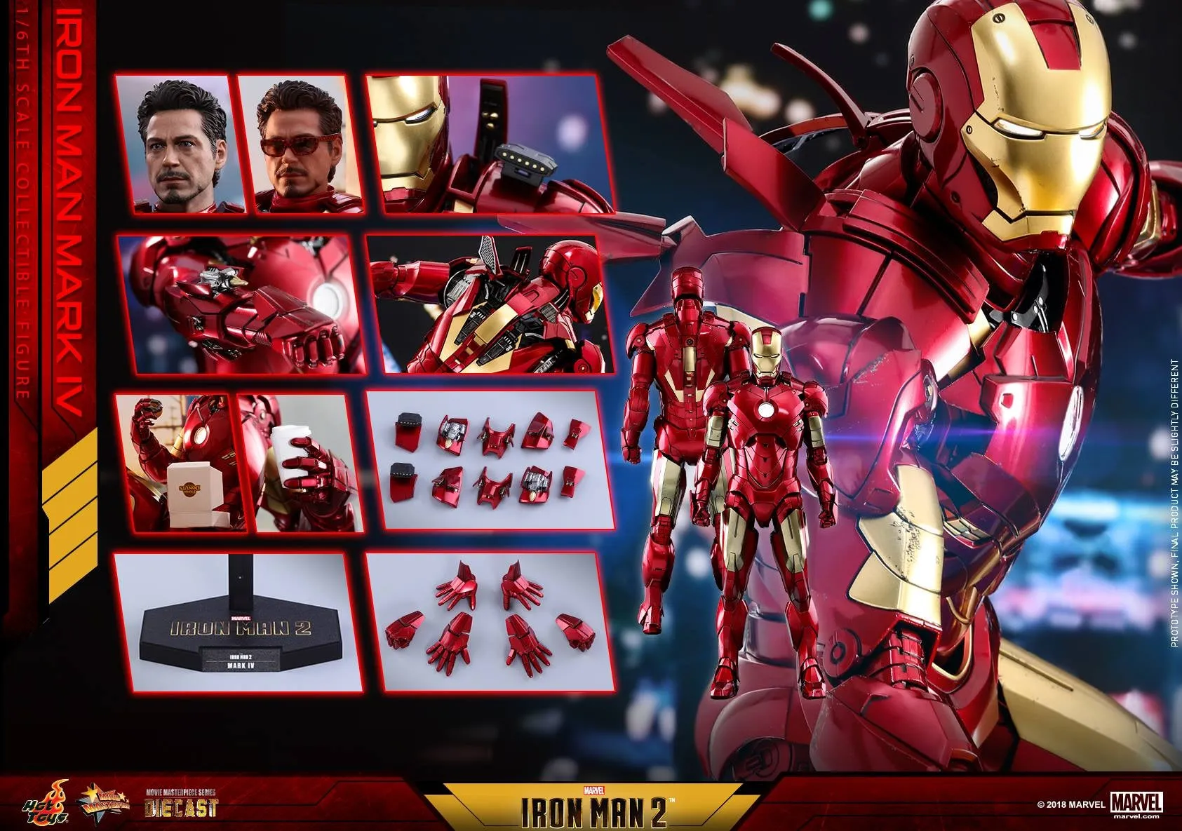 Hot Toys - MMS461D21 - Iron Man 2 -  Mark IV