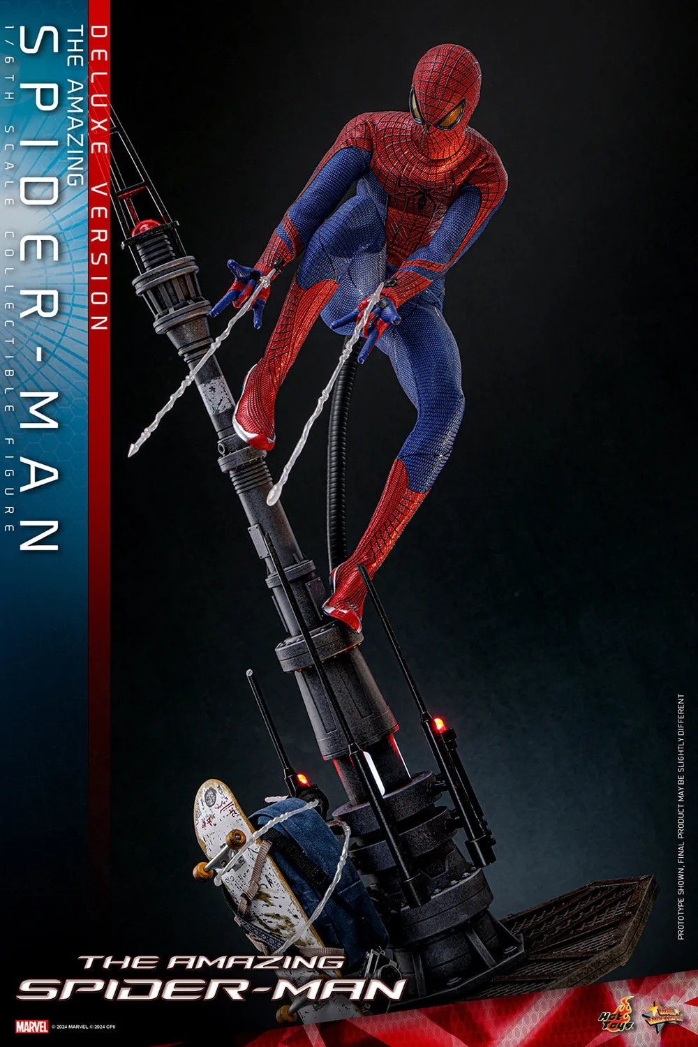 Hot Toys The Amazing Spider-Man Deluxe Version 1/6 Action Figure