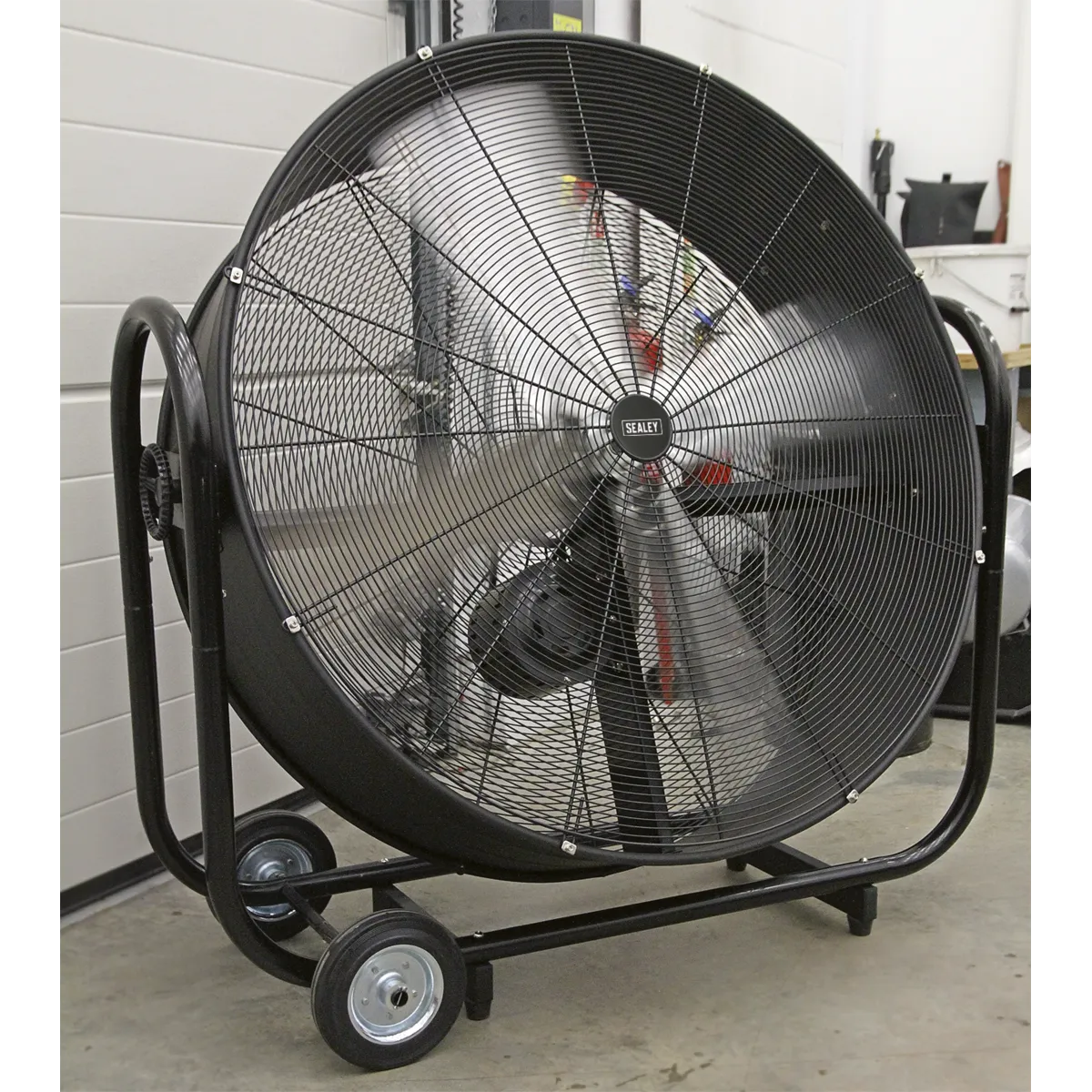 Industrial High Velocity Drum Fan 42" Belt Drive 230V