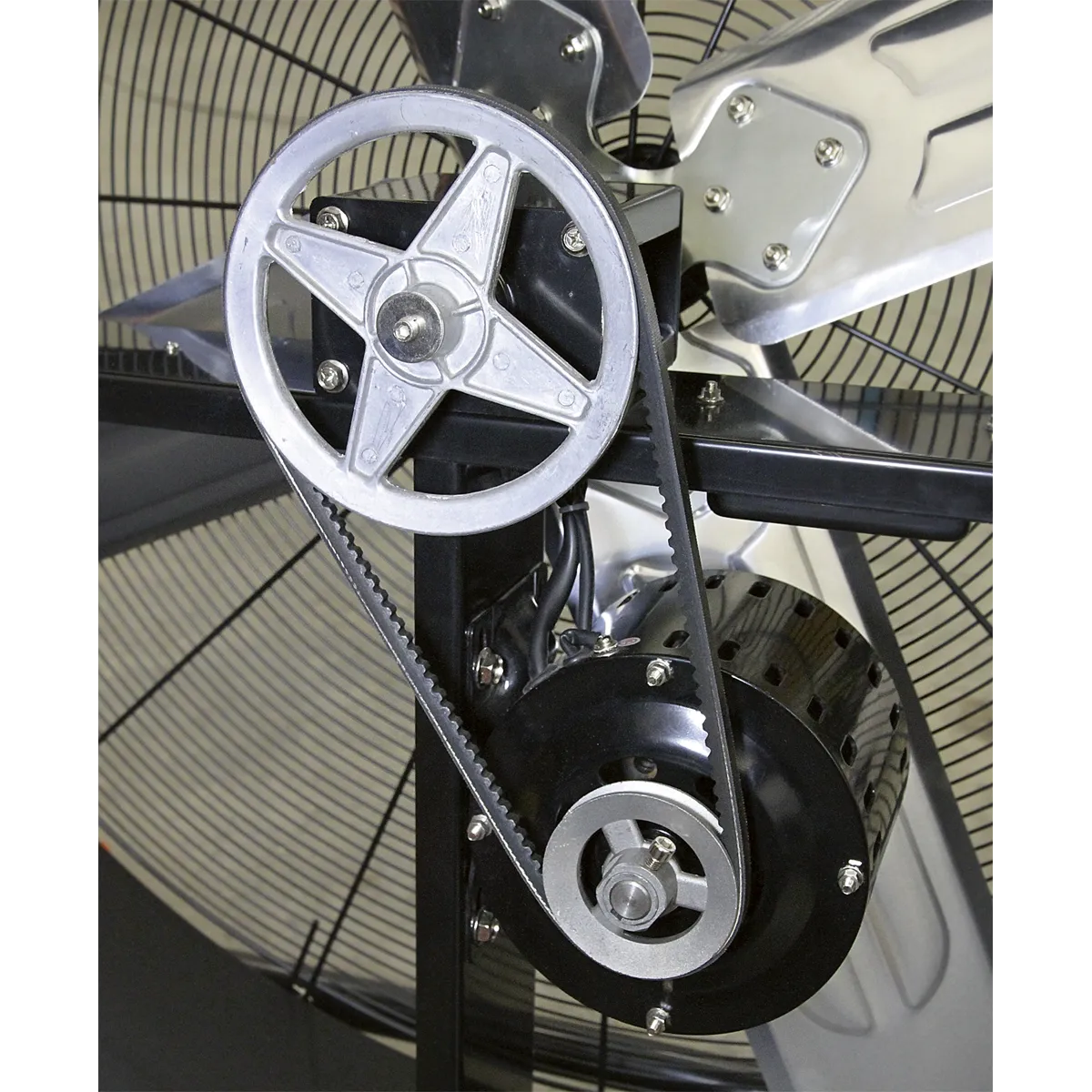 Industrial High Velocity Drum Fan 42" Belt Drive 230V