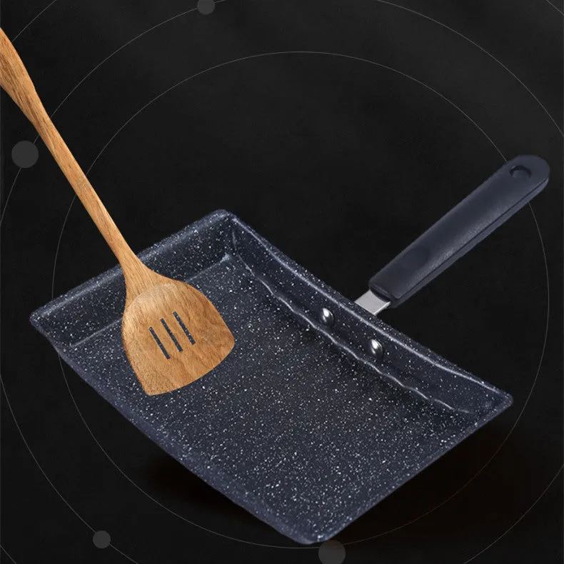 Japanese Style Household Non Stick Square Rice Stone Frying Pan