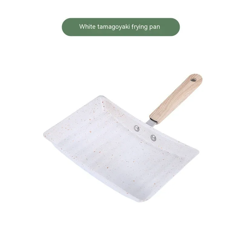 Japanese Style Household Non Stick Square Rice Stone Frying Pan