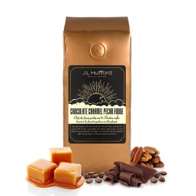 J.L. Hufford Chocolate Caramel Pecan Fudge Coffee