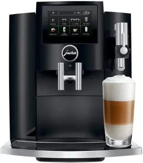 Jura S8 Automatic Coffee and Espresso Machine (Piano Black)