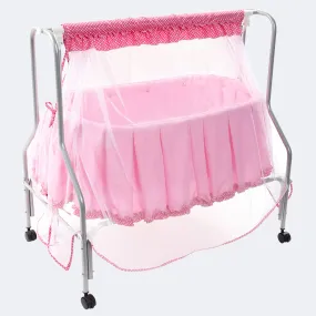 Kiddery Lyra | Baby Cradle | Pink