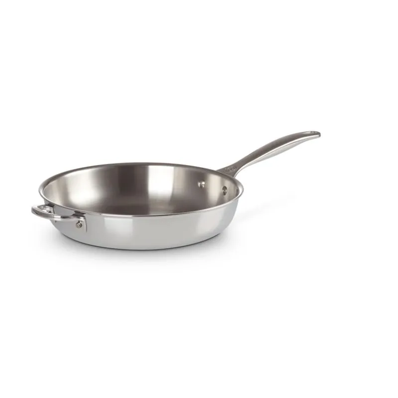 Le Creuset Signature Stainless Steel Uncoated Frying Pan 28cm