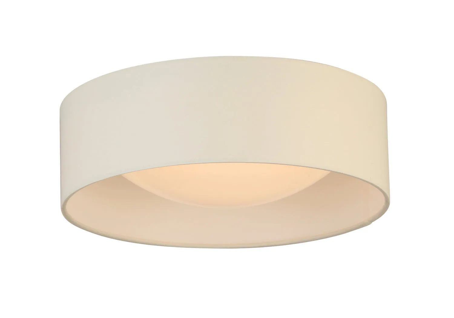 LED Ceiling Mount from the Orme Collection in White Finish by Eglo USA