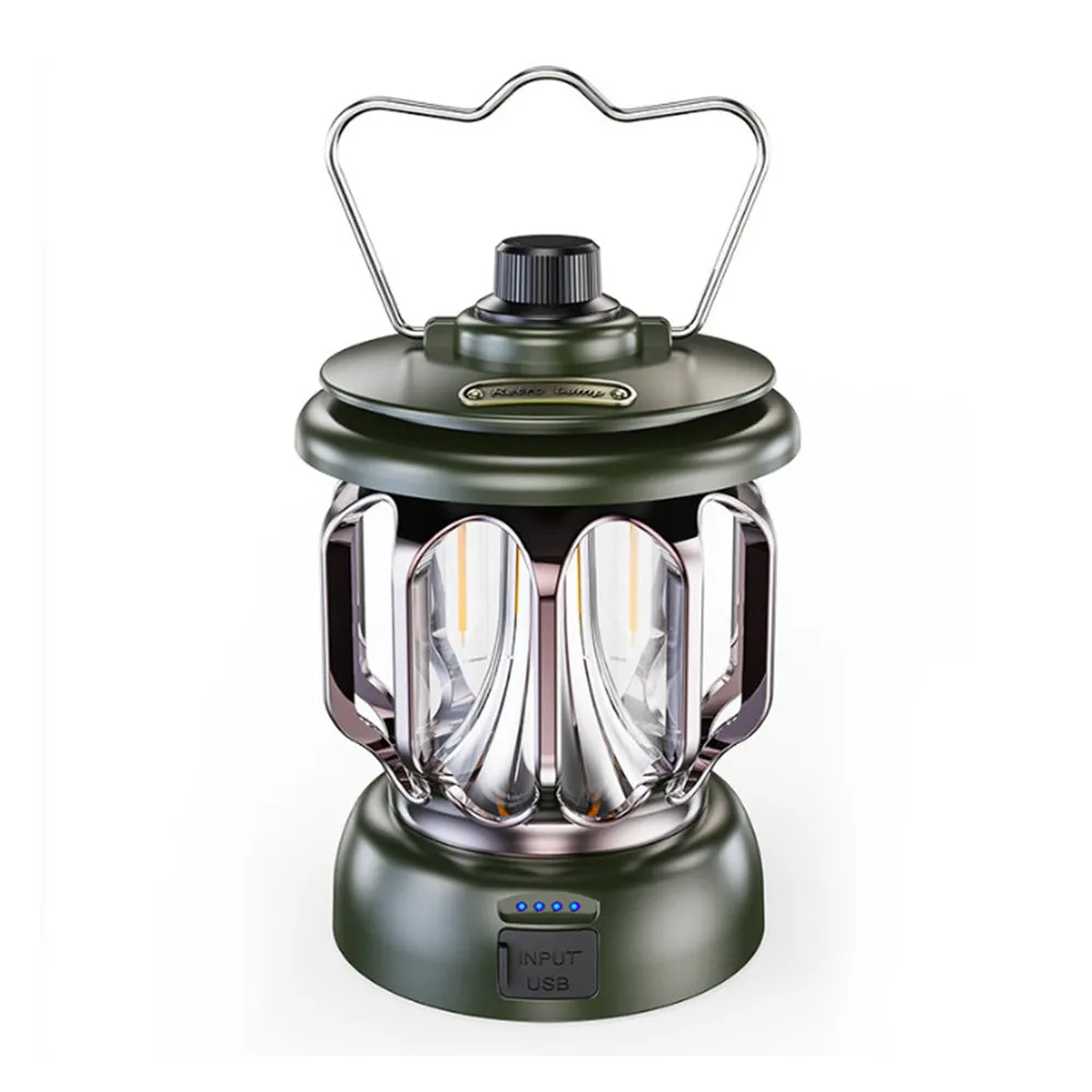 LED Retro Portable Camping Lamp