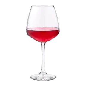 Libbey Vina Diamond Balloon Wine Glasses, 18.25 ounce, Set of 12