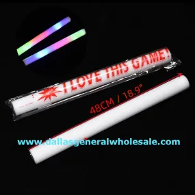 Light Up Foam Sticks Wholesale Wholesale