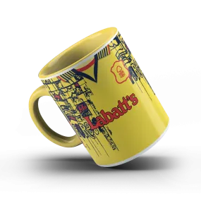 Limited Edition Nottingham Forest 1997 Yellow Handle Mug